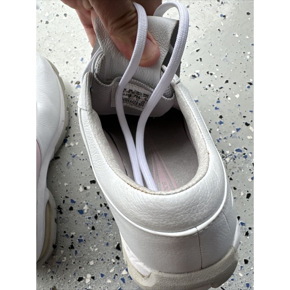Nike Womens Golf Shoes White Pink Size 9.5W Spikes Used - Picture 5 of 5